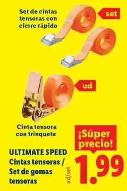 Ocine Ultimate speed - cintas tensoras/set de gomas tensoras oferta