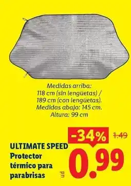 Ocine Ultimate speed - protector termico para parabrisas oferta