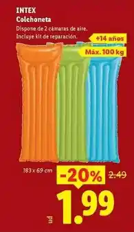 Ocine Intex - colchoneta oferta