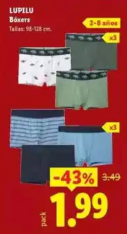 Ocine Lupilu - bóxers oferta