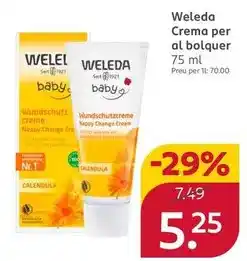 Rossmann Weleda - crema per al bolquer oferta