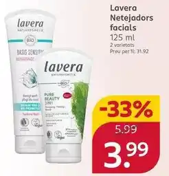 Rossmann Bio - lavera netejadors facials oferta