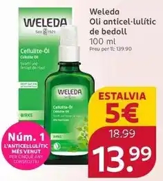 Rossmann Weleda - oli anticel-lulitic de bedoll oferta
