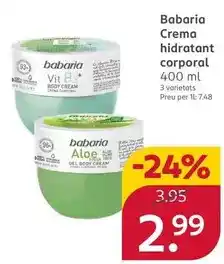Rossmann Babaria - crema hidratant corporal oferta