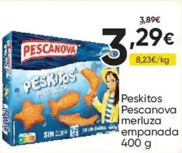 FROIZ PESCANOVA Peskitos merluza empanada oferta