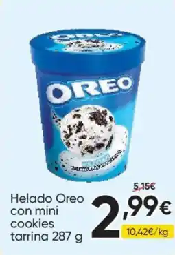 FROIZ OREO Helado con mini cookies tarrina oferta