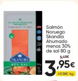 FROIZ Salmón Noruego Skandia Ahumado menos 30% de sal oferta