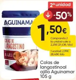 FROIZ AGUINAMAR Colas de langostinoal ajillo oferta