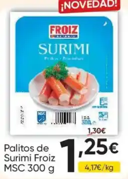 FROIZ Palitos de Surimi Froiz MSC oferta