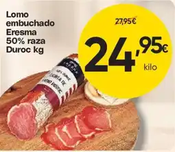 FROIZ Lomo embuchado Eresma 50% raza Duroc oferta