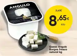 FROIZ ANGULO Queso Burgos fresco natural oferta