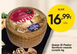 FROIZ EL PASTOR Queso Santtum mezcla curado oferta