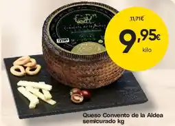 FROIZ Queso Convento de la Aldea semicurado oferta