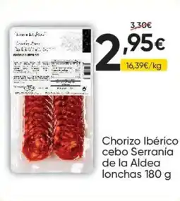 FROIZ Chorizo Ibérico cebo Serranía de la Aldea lonchas oferta
