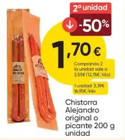 FROIZ Chistorra Alejandro original o picante oferta