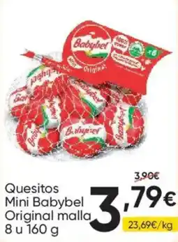 FROIZ BABYBEL Quesitos Mini Original malla 8 u oferta