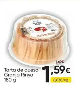 FROIZ Tarta de queso Granja Rinya oferta
