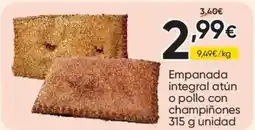 FROIZ Empanada integral atún o pollo con champiñones oferta