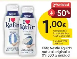 FROIZ NESTLE Kéfir líquido natural original o 0% oferta