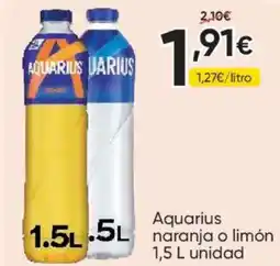 FROIZ AQUARIUS naranja o limón oferta