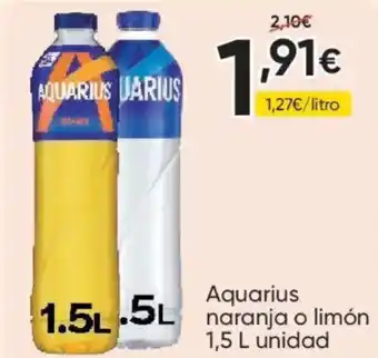 FROIZ AQUARIUS naranja o limón oferta