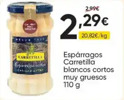 FROIZ CARRETILLA Espárragos blancos cortos muy gruesos oferta