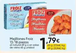 FROIZ FROIZ Mejillones 13/18 piezas oferta