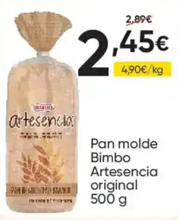 FROIZ BIMBO Pan molde Artesencia original oferta