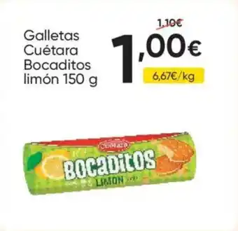 FROIZ CUETARA Galletas Bocaditos limón oferta