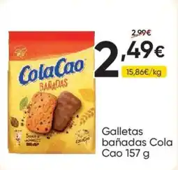 FROIZ COLA CAO Galletas bañadas oferta