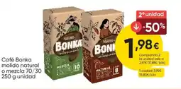 FROIZ BONKA Café molido natural o mezcla 70/30 oferta