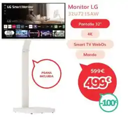 Mi electro LG Monitor 32U721SAW oferta