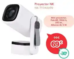 Mi electro NK Proyector -TV340009 oferta