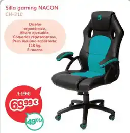 Mi electro NACON Silla gaming CH-310 oferta