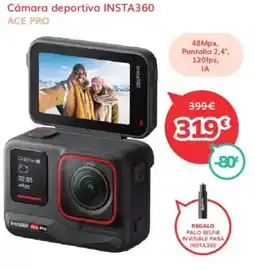 Mi electro Cámara deportiva insta360 ace pro oferta