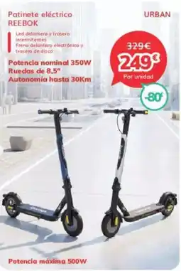 Mi electro REEBOK Patinete eléctrico oferta