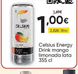 FROIZ CELSIUS Energy Drink mango limonada lata oferta