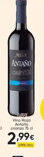 FROIZ ANTAÑO Vino Rioja crianza oferta
