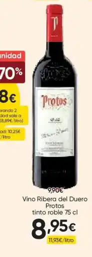 FROIZ PROTOS Vino Ribera del Duero tinto roble oferta