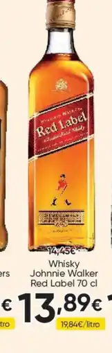 FROIZ JOHNNIE WALKER Whisky Red Label oferta