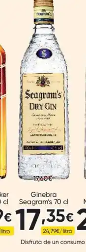 FROIZ SEAGRAM'S Ginebra oferta