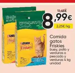 FROIZ FRISKIES Comida gatos oferta