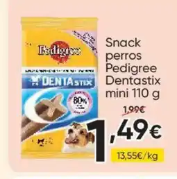 FROIZ PEDIGREE Snack perros Dentastix mini oferta