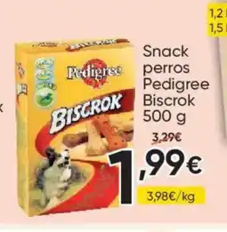 FROIZ PEDIGREE Snack perros Biscrok oferta