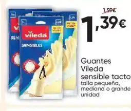 FROIZ VILEDA Guantes sensible tacto oferta