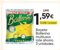 FROIZ BALLERINA Bayeta multiusos lote ahorro 3 unidades oferta