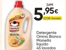 FROIZ OMINO BIANCO Detergente Marsella líquido 45 lavados oferta