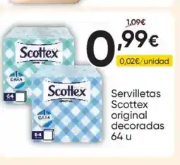 FROIZ SCOTTEX Servilletas original decoradas 64 u oferta