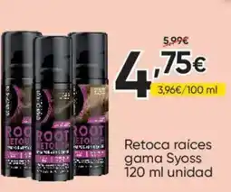 FROIZ SYOSS Retoca raíces gama oferta