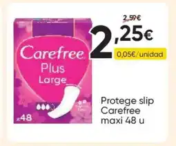 FROIZ CAREFREE Protege slip oferta